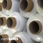 Standard Lackfolie - Tischdecke - weiss (303) 130cm x 30m 150µm eventBASICS
